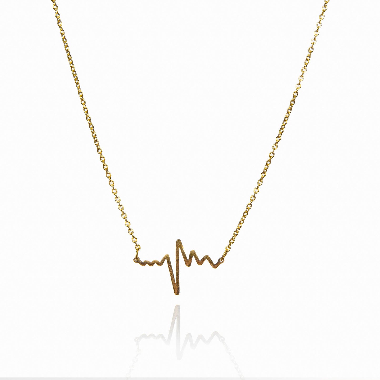 Rhythm Of Love Necklace - Gold