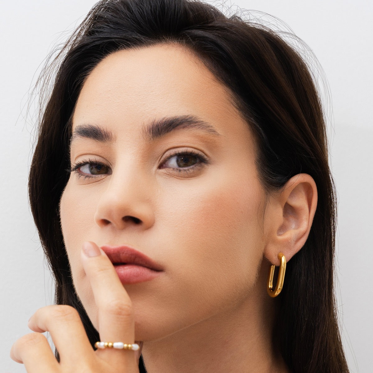 Piper Hoop Earrings - Gold