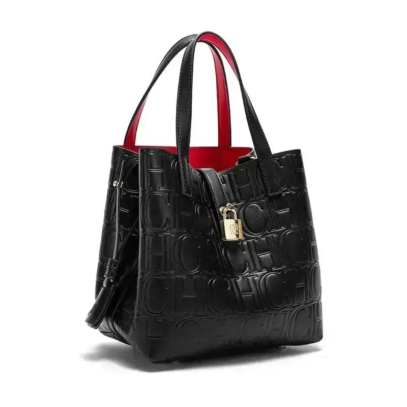 Elegant Embossed Women's Tote Bag