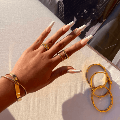 Watch Strap Ring - Gold