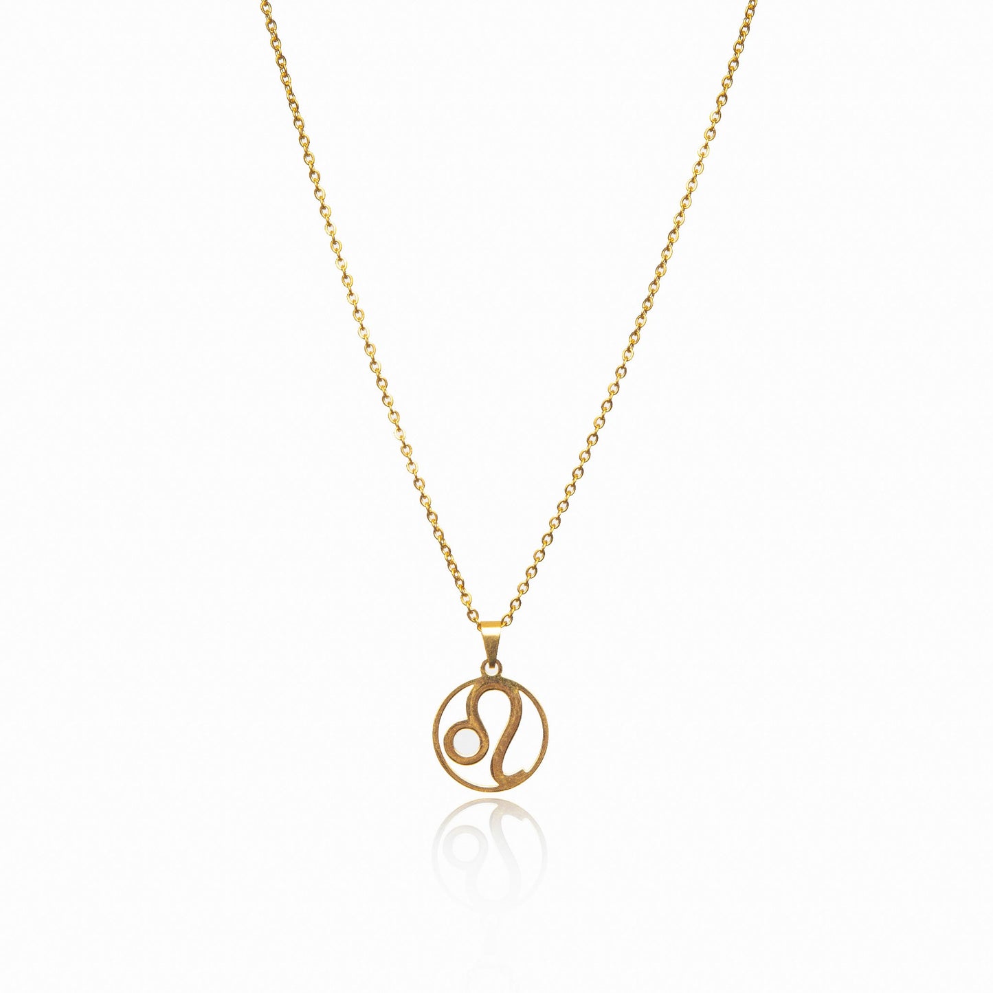 Star Sign Pendant Necklace - Gold