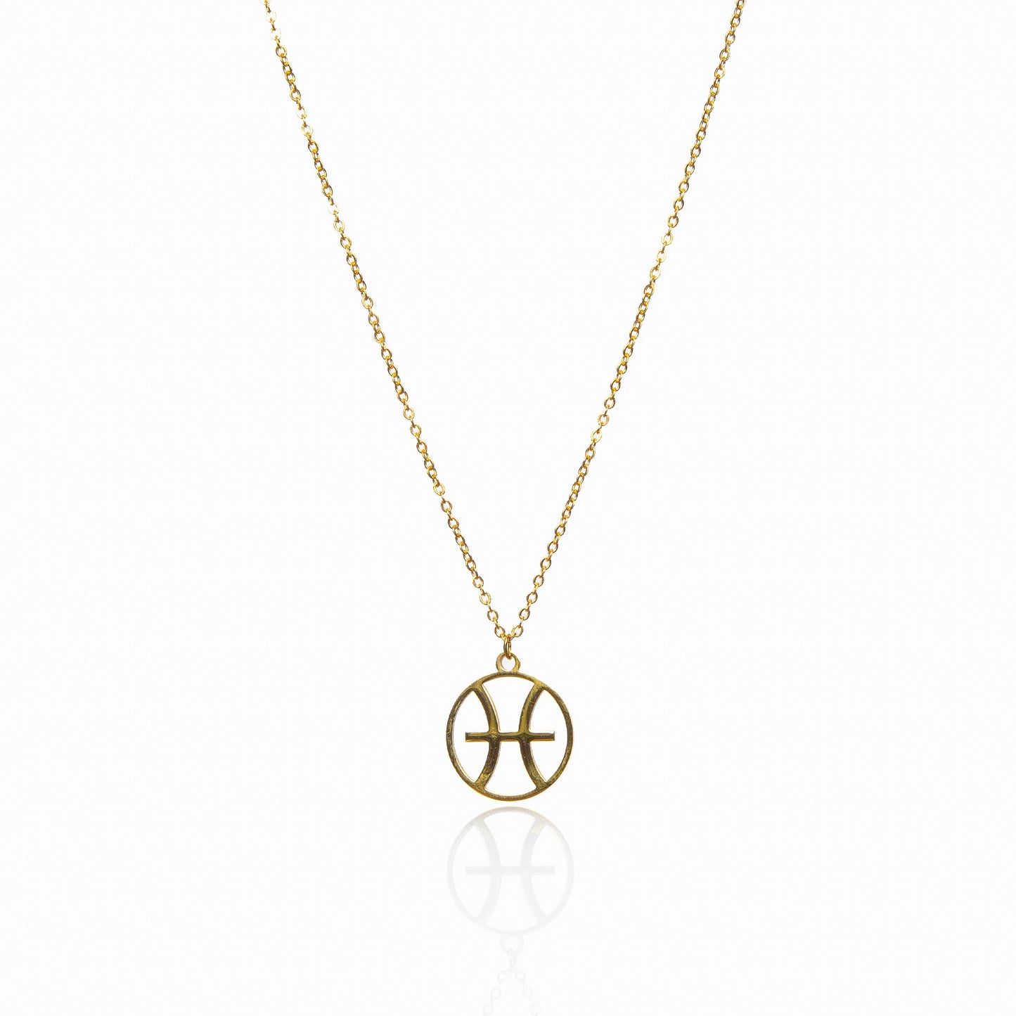 Star Sign Pendant Necklace - Gold
