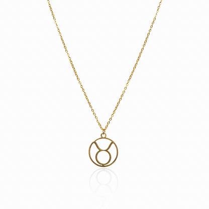 Star Sign Pendant Necklace - Gold