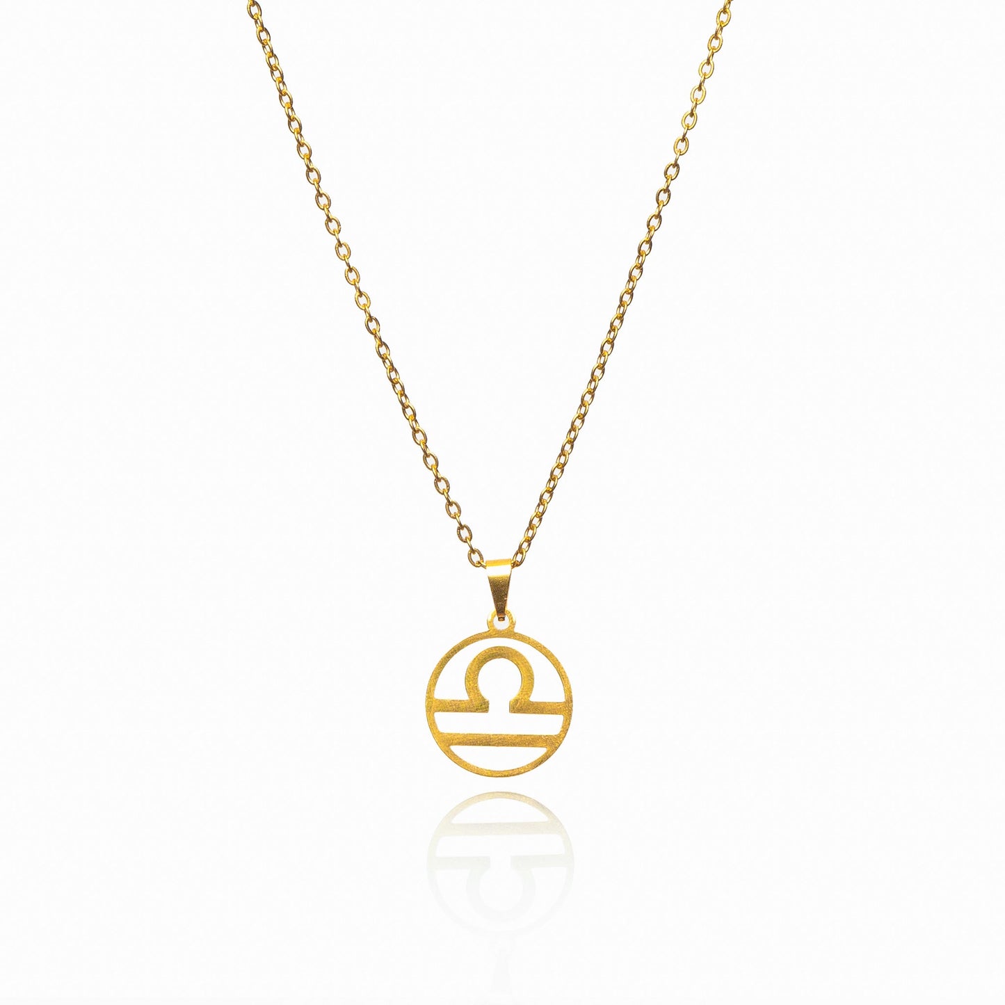 Star Sign Pendant Necklace - Gold
