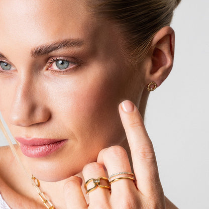 Vienna Double Ring - Gold