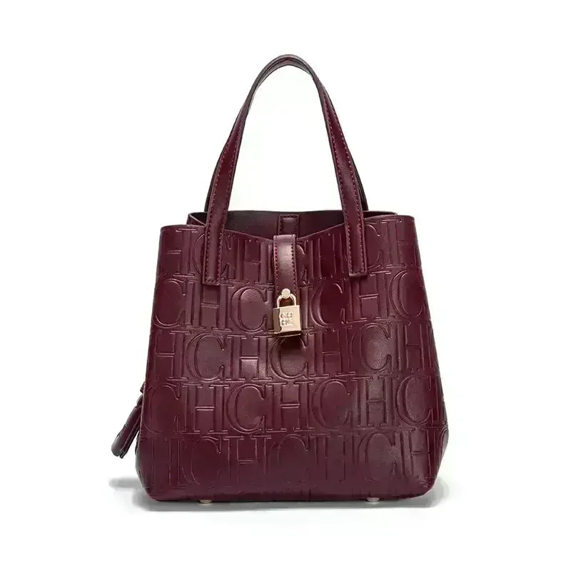 Elegant Embossed Women's Tote Bag