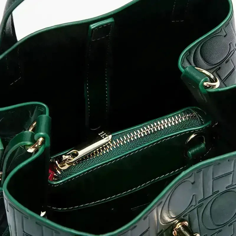 Elegant Embossed Women's Tote Bag