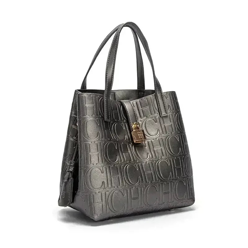 Elegant Embossed Women's Tote Bag